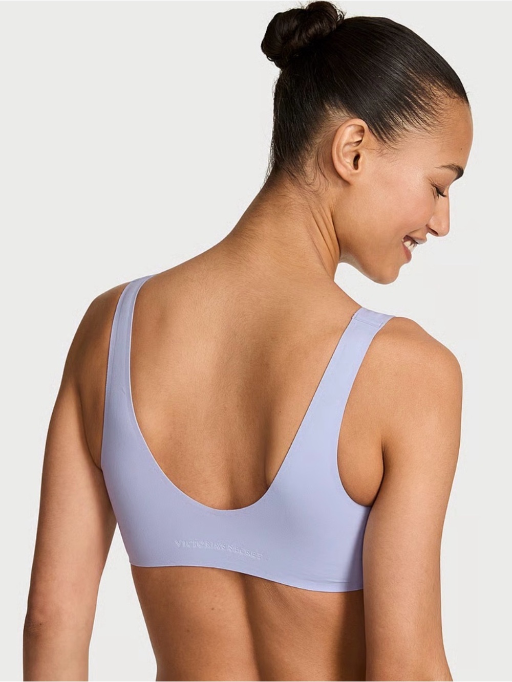 Victoria’s Secret cotton scoop unlined bra- Icy lavender NWT XL